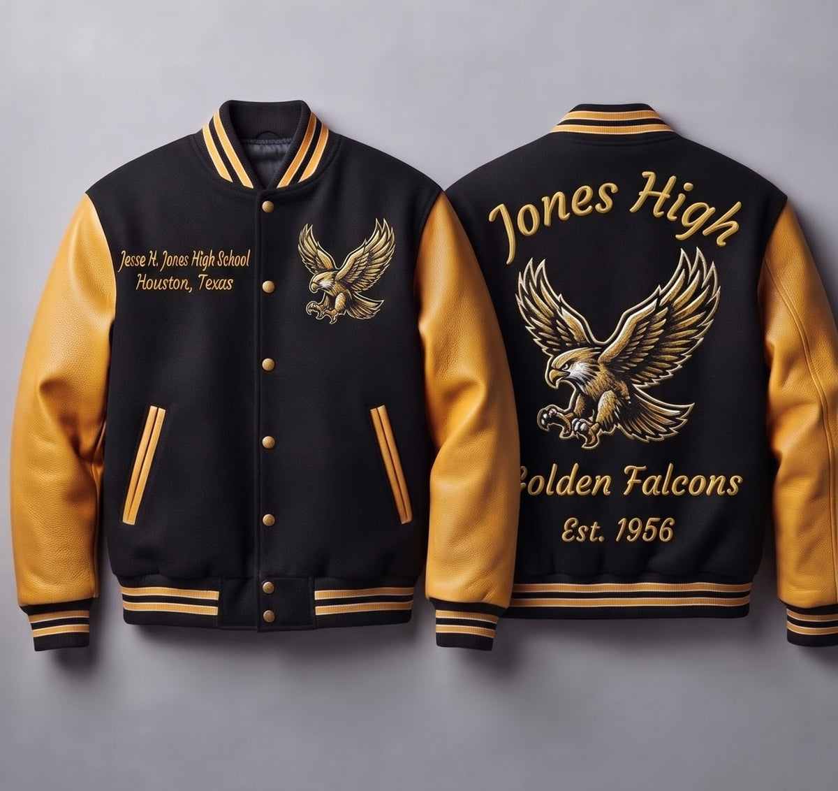Jones Falcons Letterman