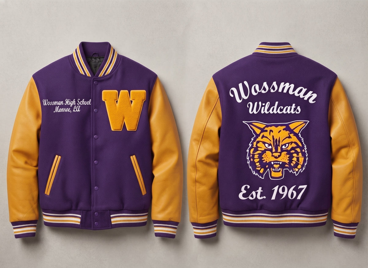 Wossman Wildcats Letterman