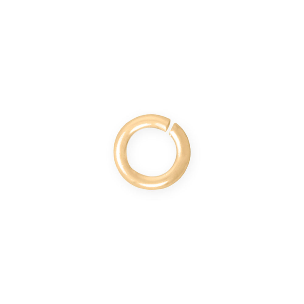 14/20 Gold Filled 5mm Open Jump Rings (Package of 10)
