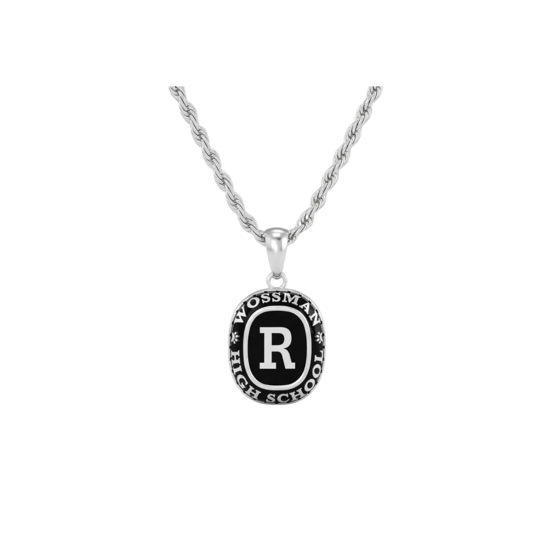 Wossman Traditional Initial Class Necklace