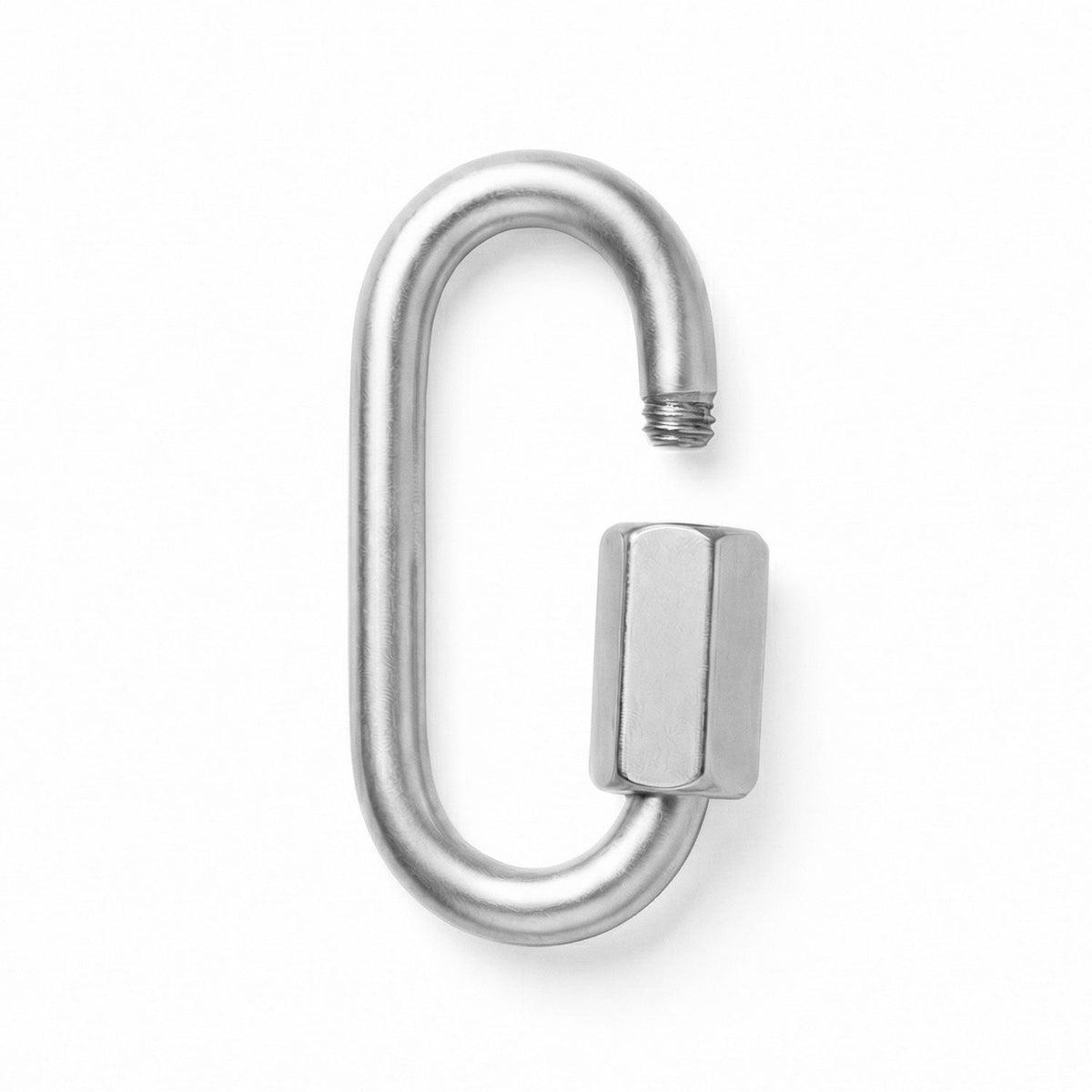Stainless Steel Twisting Lock Carabiner Pendant