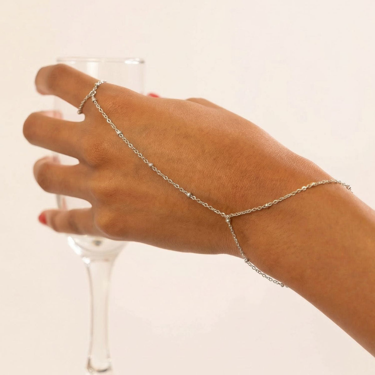 7.5" + 1" Stainless Steel Satellite Hand Chain