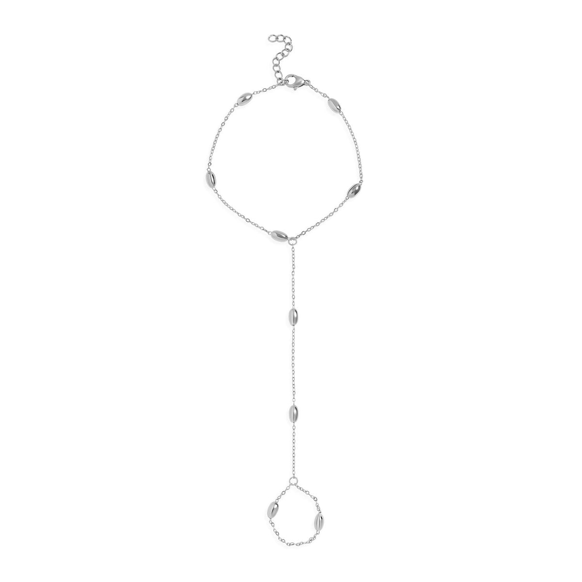 7.5" + 1" Stainless Steel Oval Orbit Hand Chain
