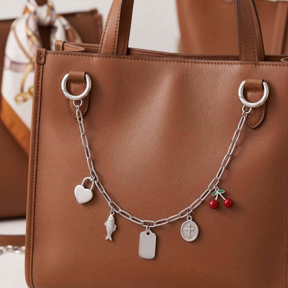 Stainless Steel Engravable Heart Lock Charm
