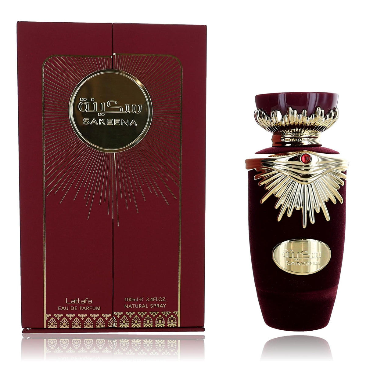 Sakeena by Lattafa, 3.4 oz EDP Spray for Women