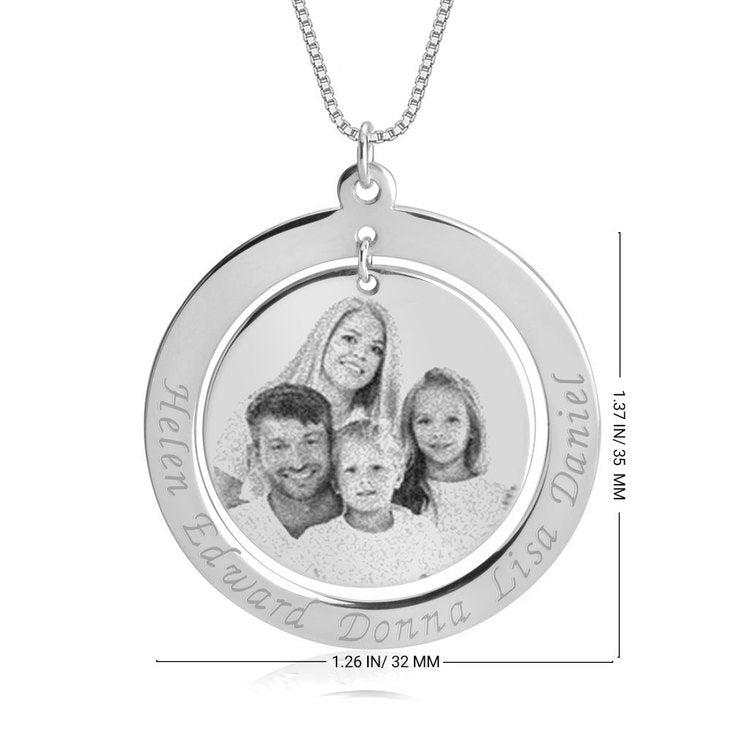 Family Picture Necklace