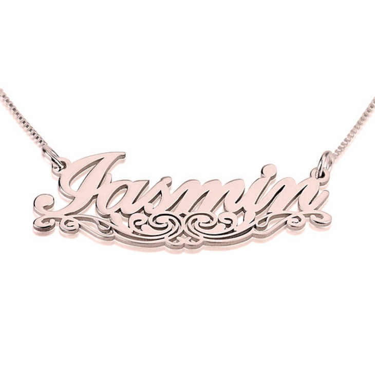 Underlined Name Necklace