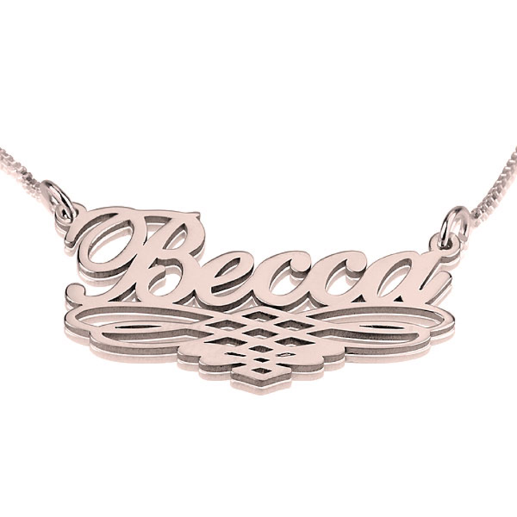 Underlined Name Necklace