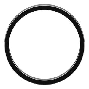 Platinum 2.5 mm Flat Band Size 5