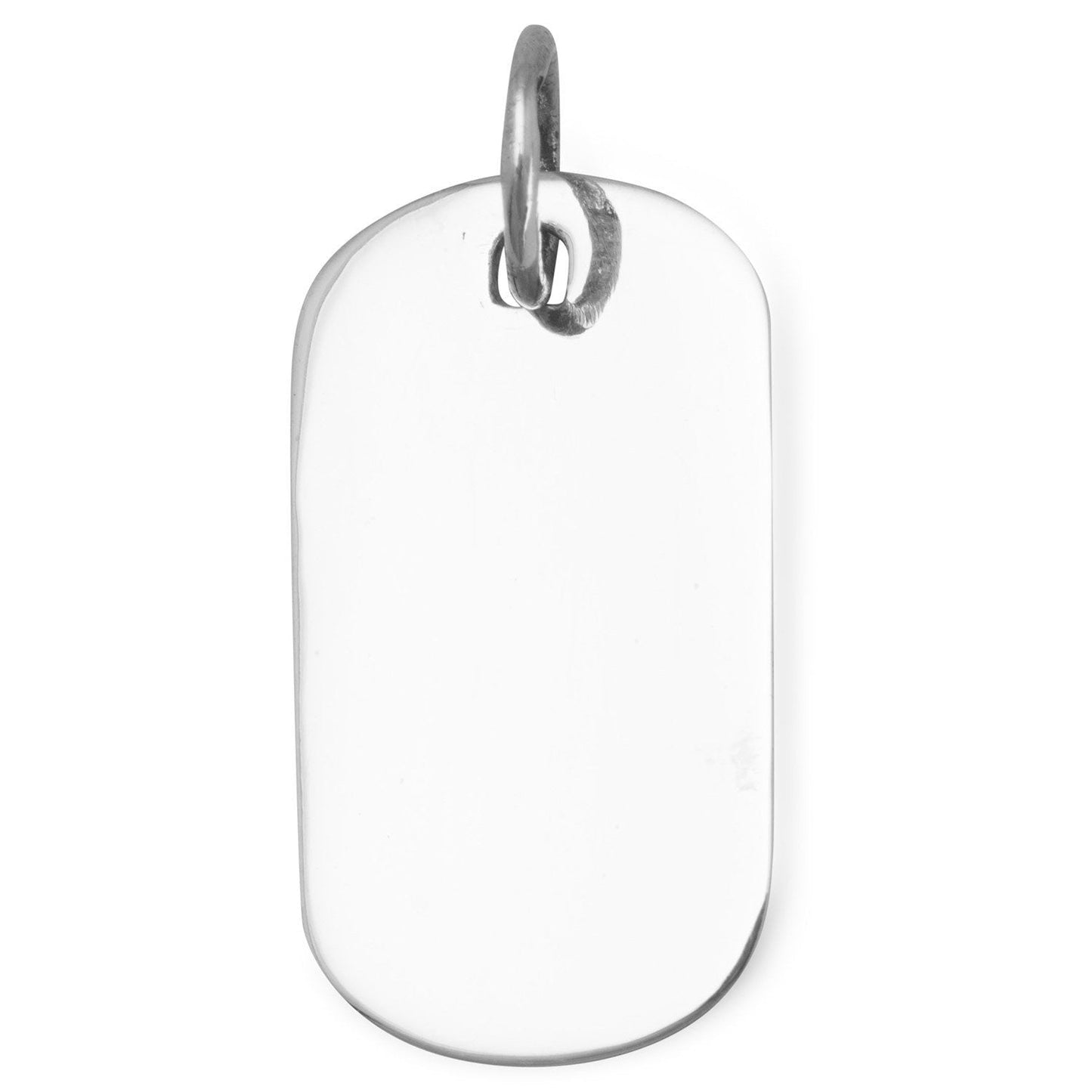 Colgante con etiqueta grabable