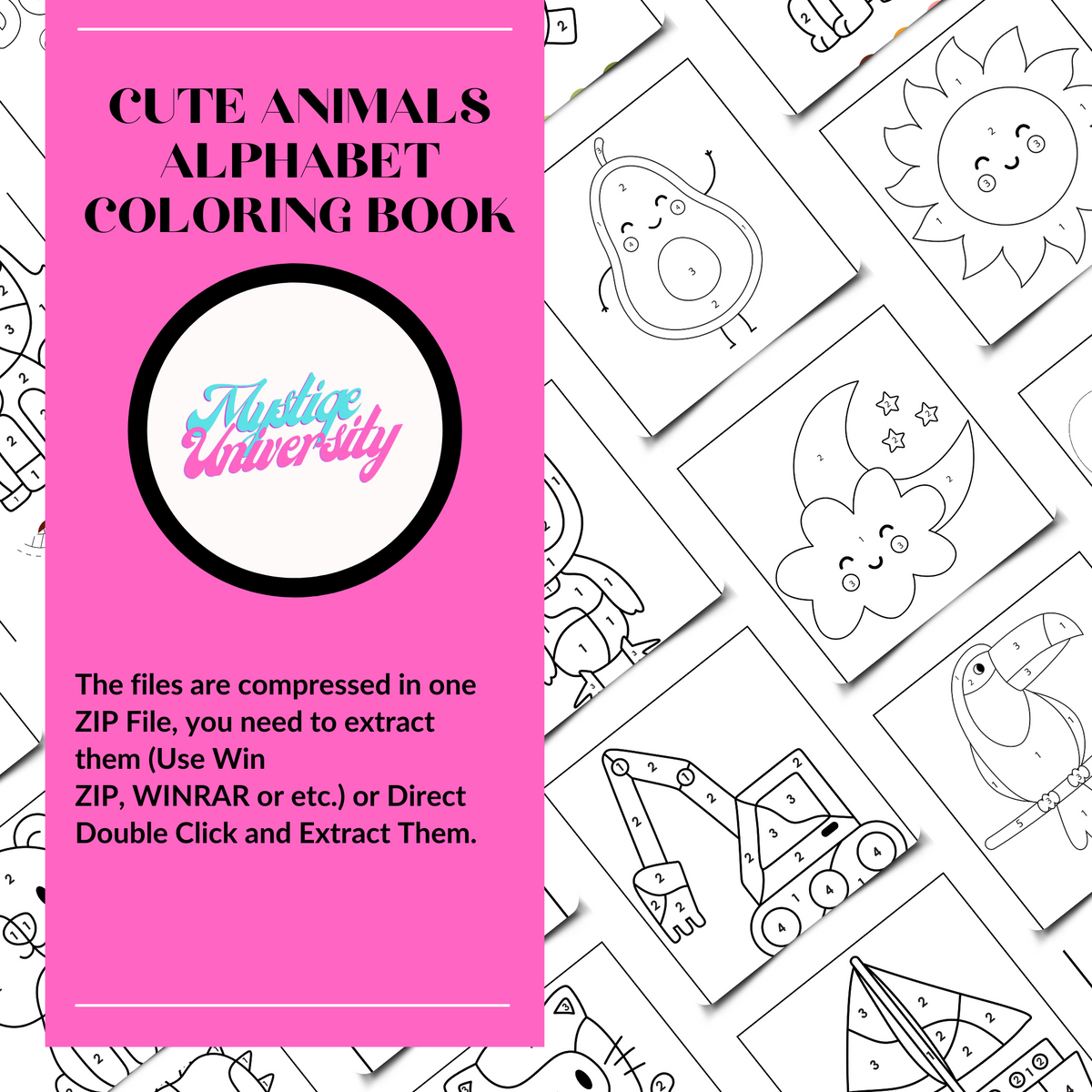 KDP Cute Color by Number