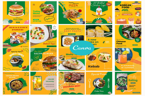 Foodie Template Bundle for Instagram