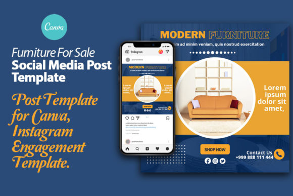 Furniture for Sale Social Media Post
