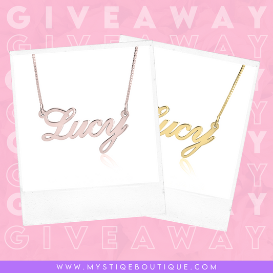 Name Plate Necklace