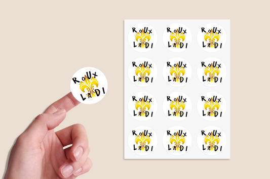 Sticker Sheet Mockup