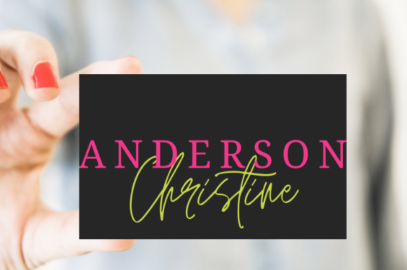 Vibrant Business Card Canva, BUS34