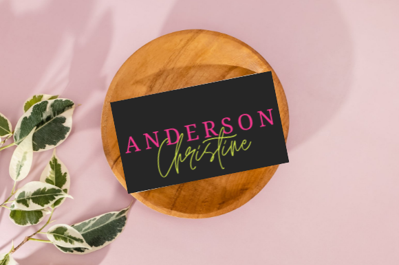 Vibrant Business Card Canva, BUS34