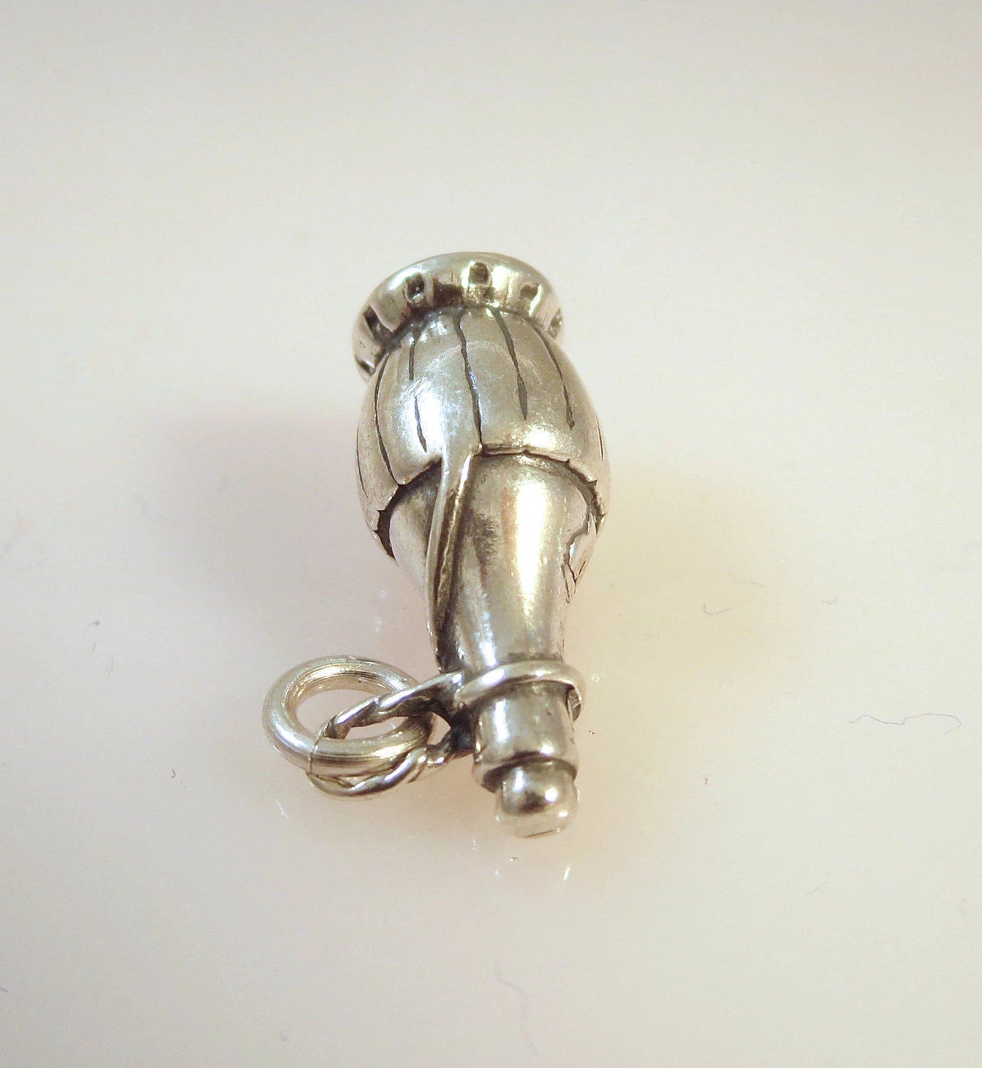 3D Chianti Bottle Charm