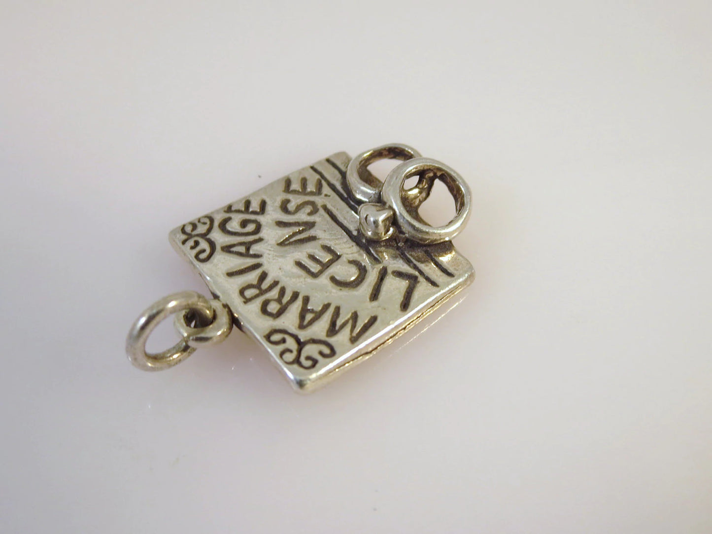 Marriage License With Rings