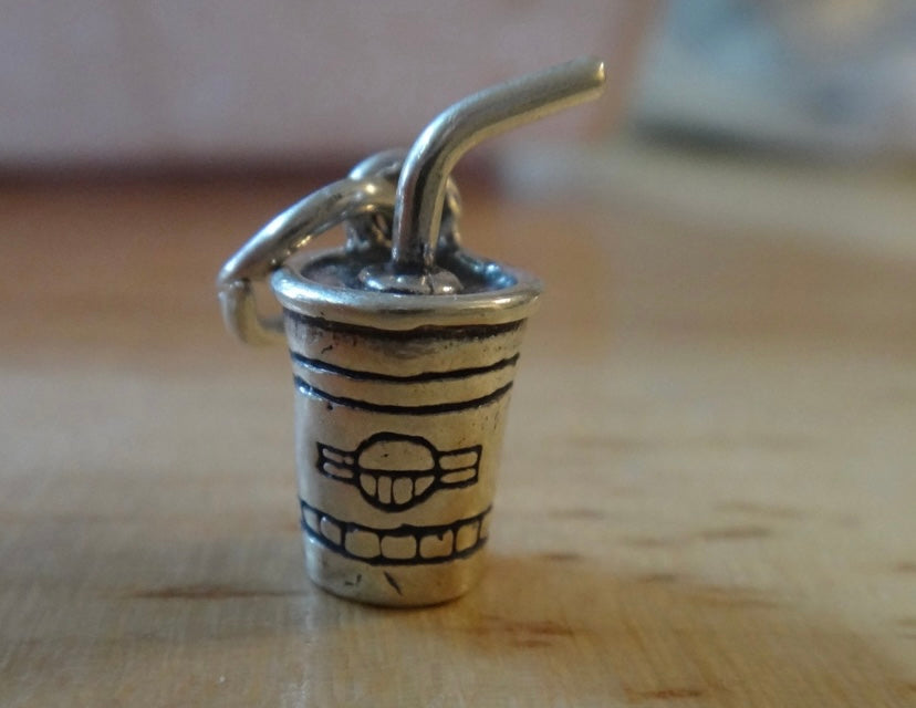 Soda With Straw Charm