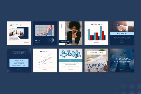 Financing Canva Templates