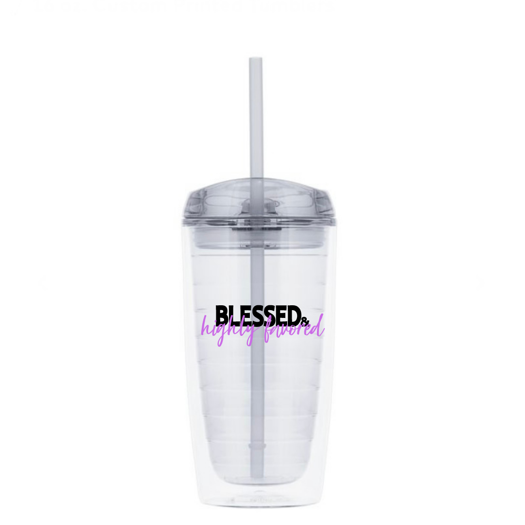 16 oz. Custom Printed Tumblers