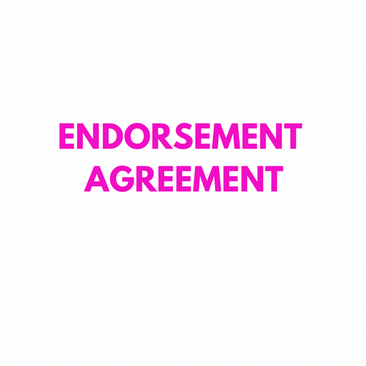 Endorsement Agreement