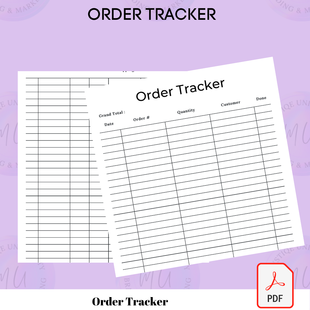 Order Tracker