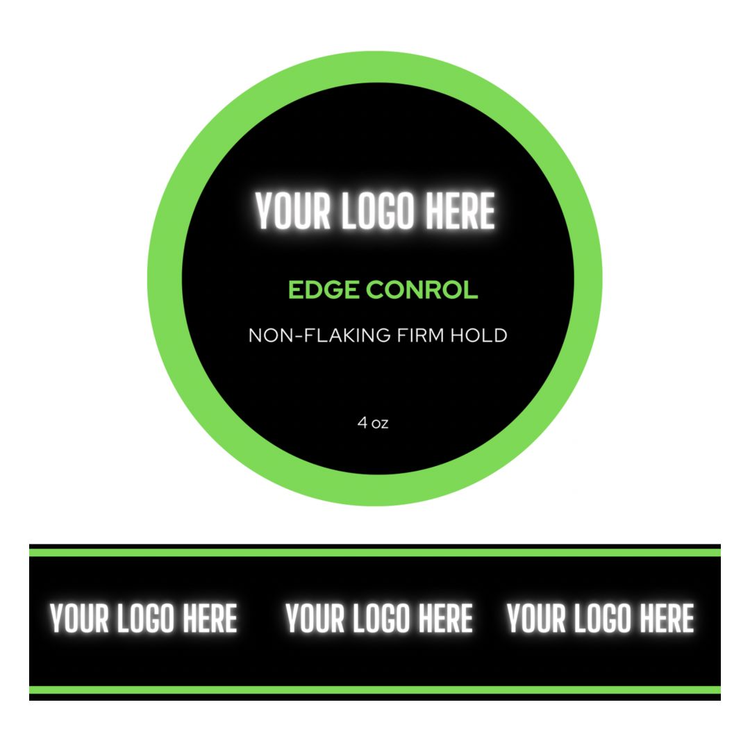 Edge Control/Pomade Label Design