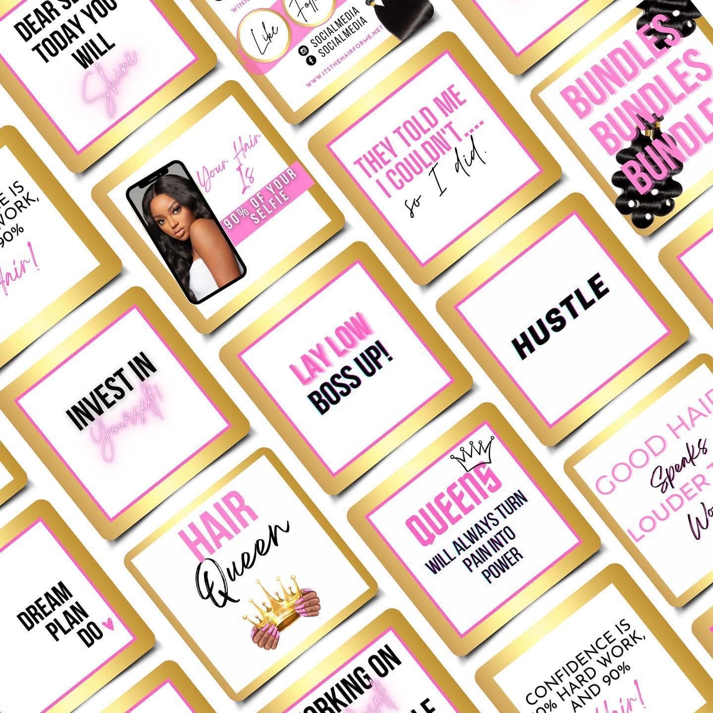 Mega kit de marca de cabello 