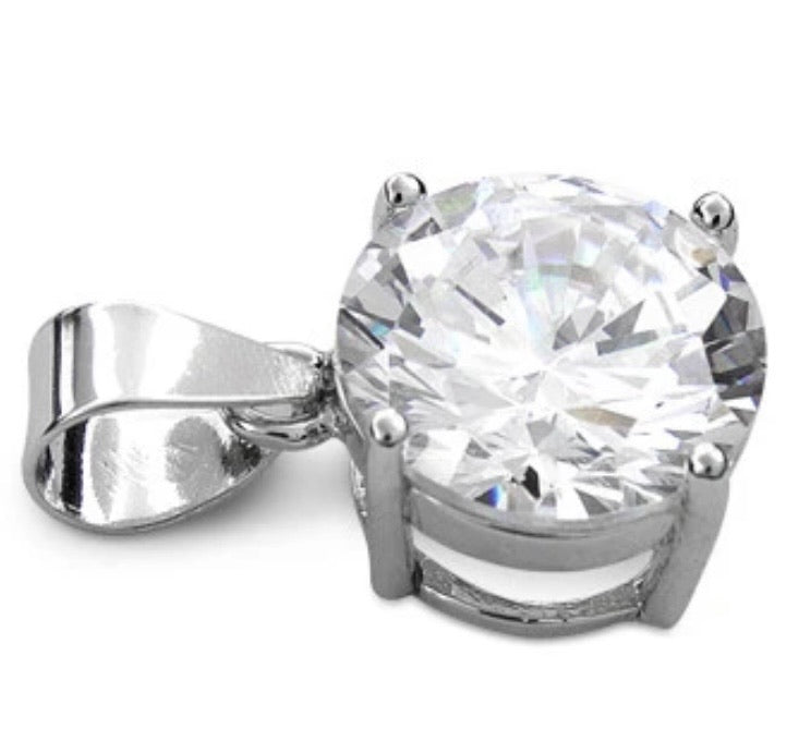 Sterling Silver 10mm Pendant