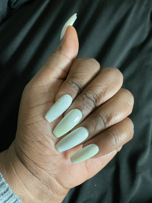 Juego de uñas “Blancanieves”