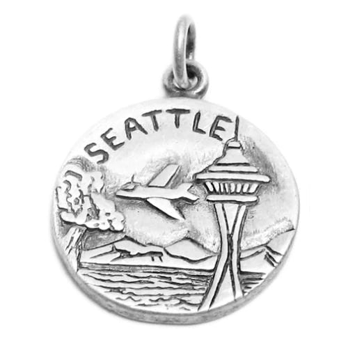 "Seattle" WA "City of Goodwill" 2-Sided Charm