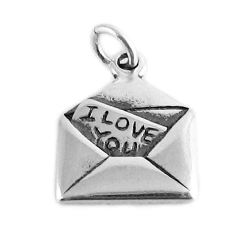 "I Love You" Envelope Charm