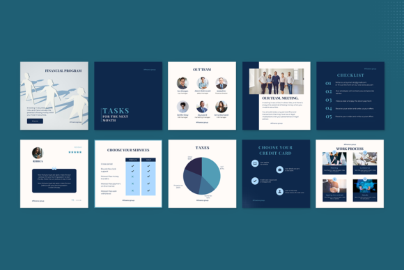 Financing Canva Templates