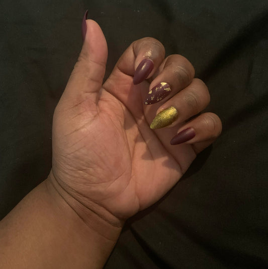 "Fall Vibes" Nail Set