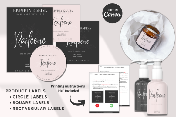 Online Business Branding Kit for Canva