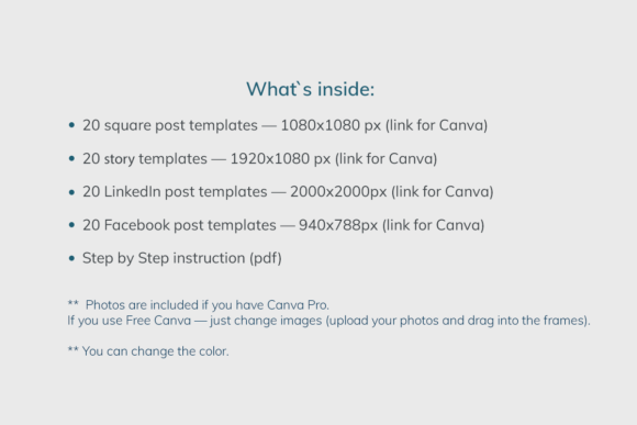 Financing Canva Templates