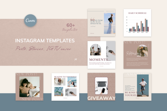 Instagram Templates "Nude"