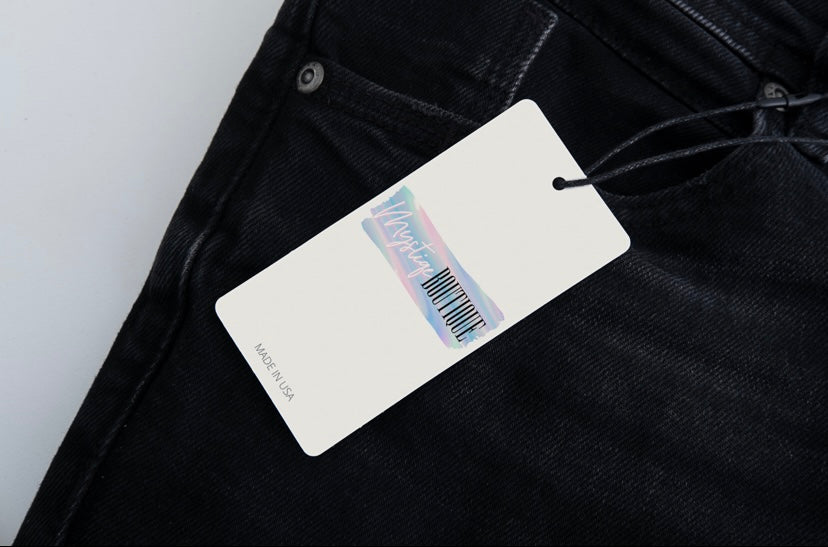 Custom Branding Label Tag Mockup