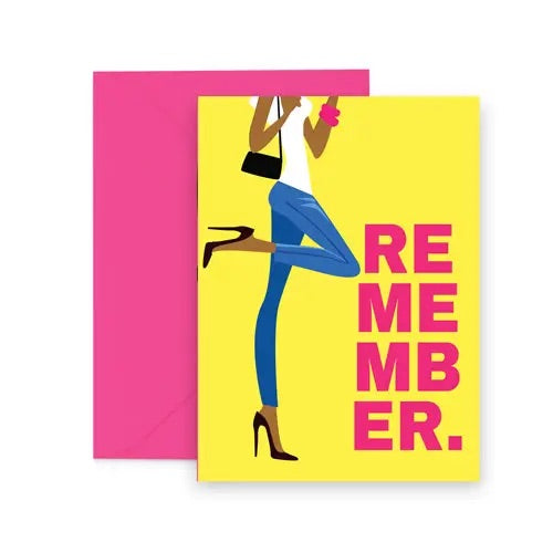 Remember Card