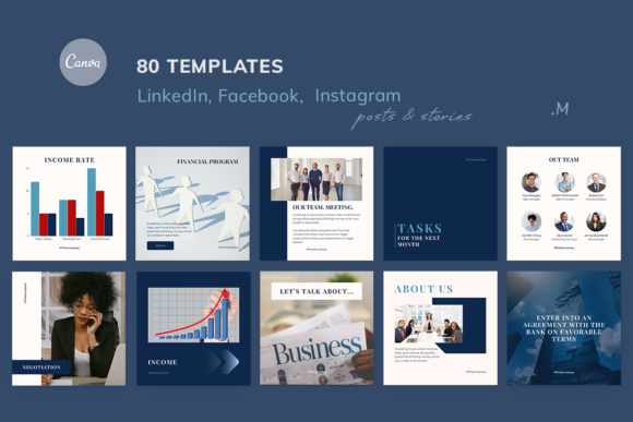 Financing Canva Templates