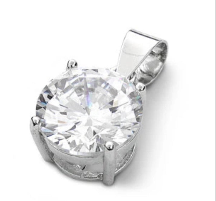 Sterling Silver 10mm Pendant