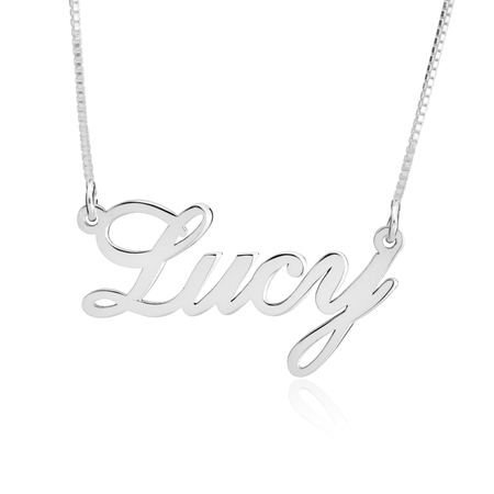 Name Plate Necklace