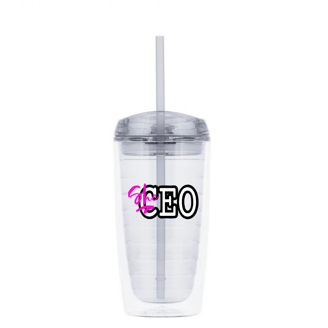 16 oz. Custom Printed Tumblers