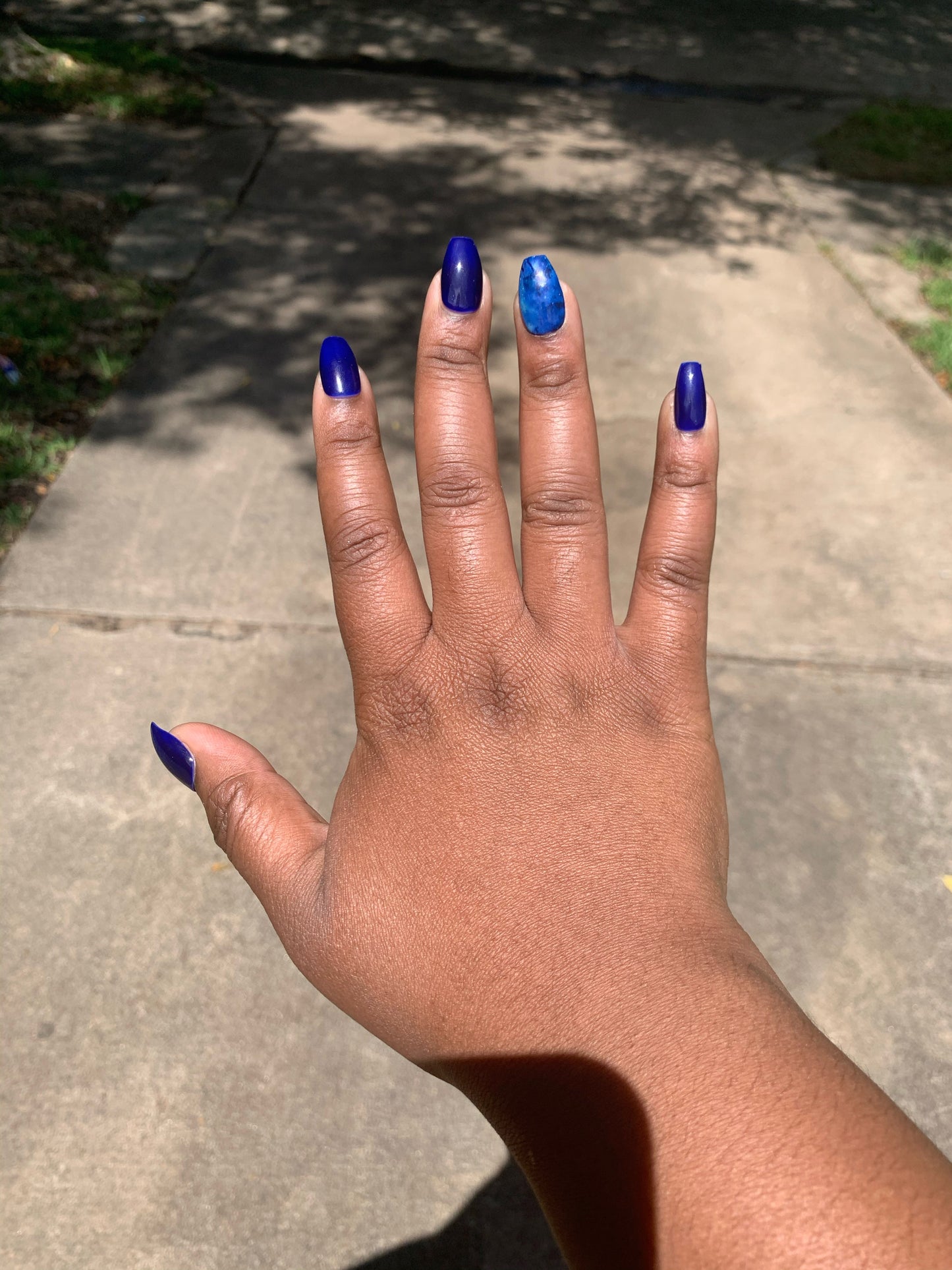 “Blue Magic” Nail Set
