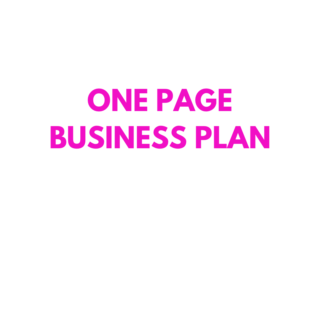 One Page Feasibility Study