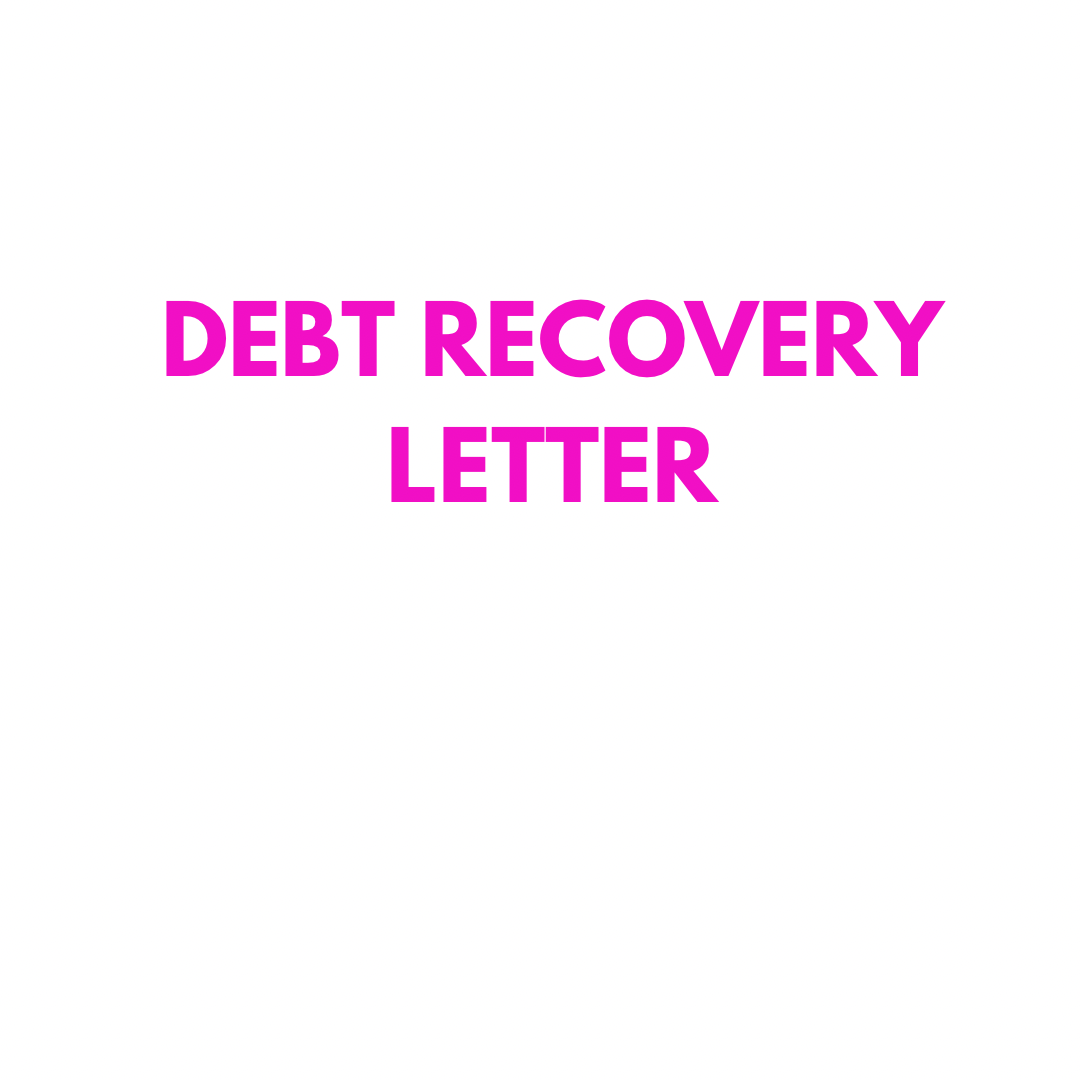 Debt Recovery Letter