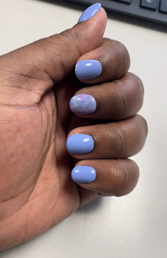 Mini “Blue Velvet" Nail Set