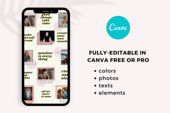 Georgina 15-grid Instagram Puzzle Feed Template
